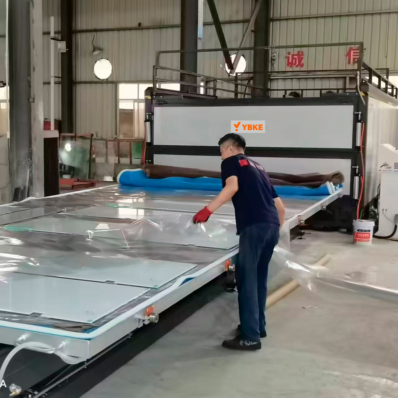 Double Location Laminated Glass Equipment